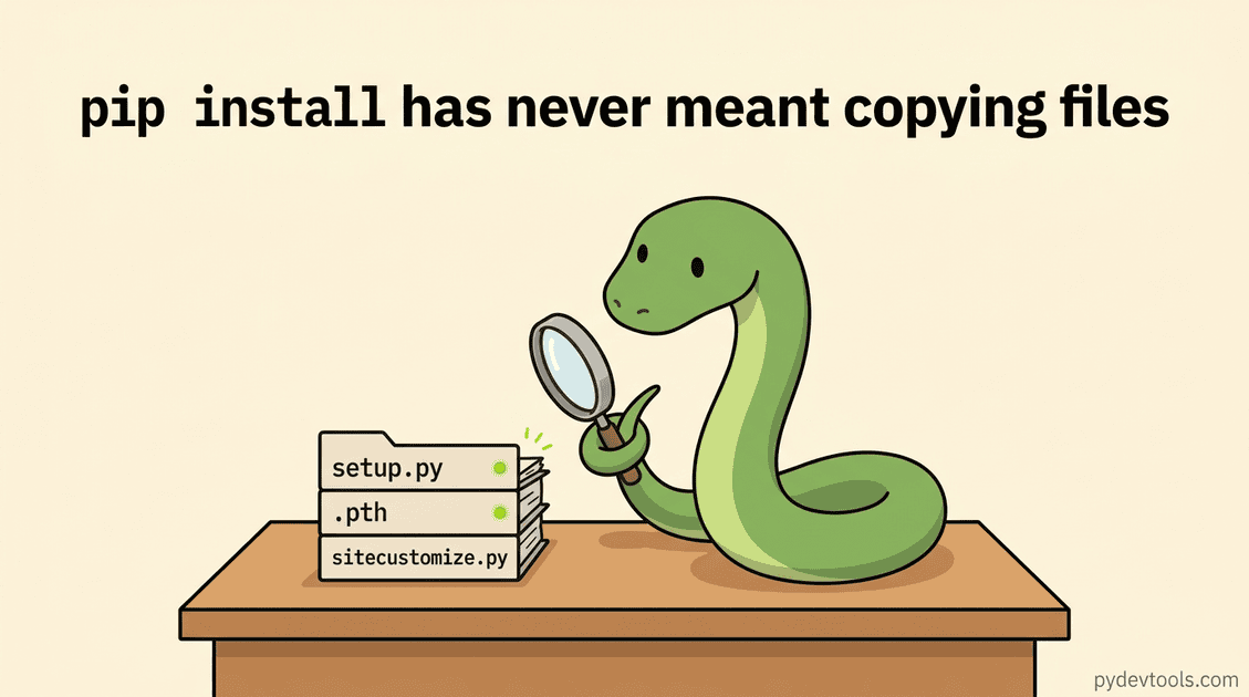 Why Installing a Python Package Can Run Code | pydevtools