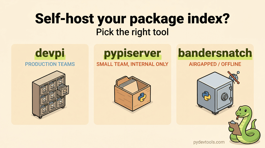How to Host Your Own Python Package Index | pydevtools