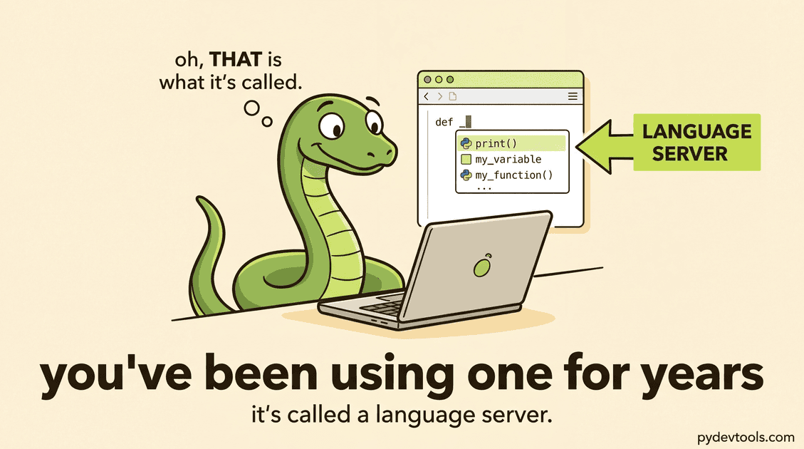What is a Python language server? | pydevtools