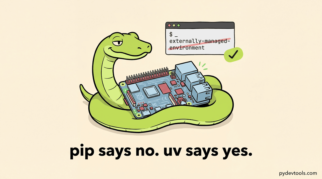 How to run Python scripts on a Raspberry Pi with uv | pydevtools