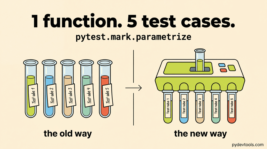 How to Parameterize Tests with pytest | pydevtools